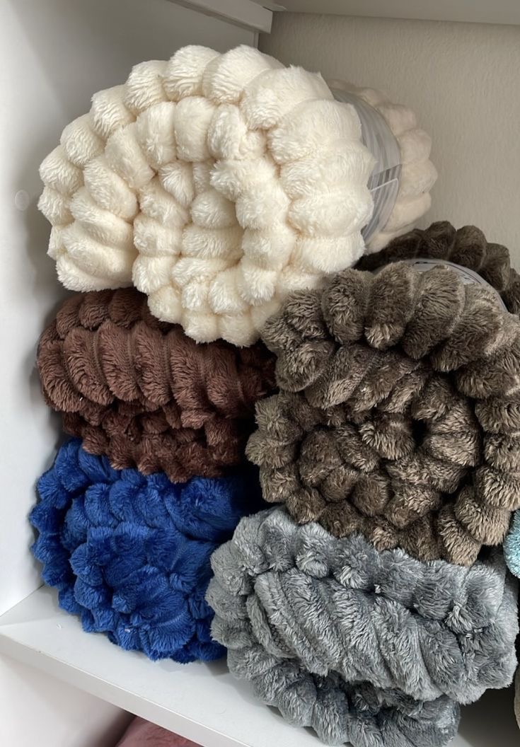 Spa towels and soft textures